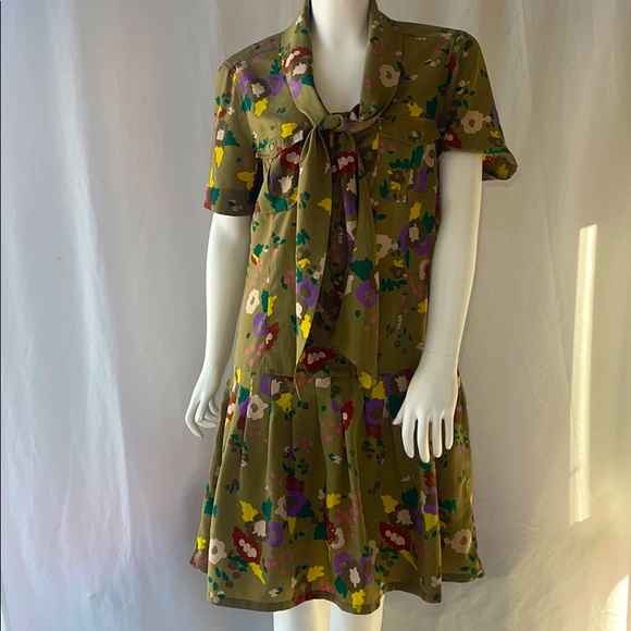 Fossil Drop Waist Floral Dress - Picture 2 of 5